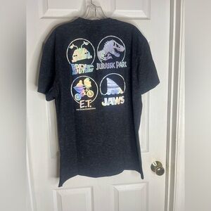 NWT Jurassic Park ET back to the future Universal Mineral Wash Graphic Tee XL